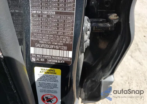 2015 Land Rover Range Rover Evoque Pure from USA, damaged, VIN SALVR2BG9FH971230